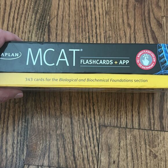 Kaplan MCAT Third Edition Flashcards Pack in Box - Picture 5 of 7